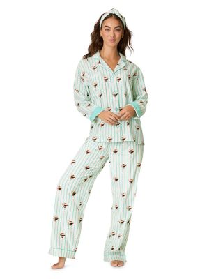 Long Sleeve Cotton Flannel Pajama Set