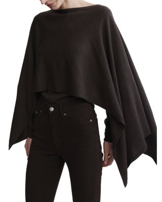 Merino Wool Cape Sweater - thumbnail 4