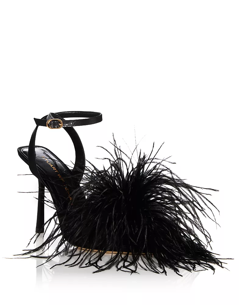 Stuart Weitzman Women's Boa 100 Stiletto Sandals