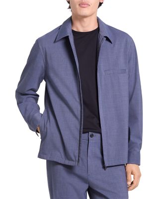 Motion Dusk Blue Pocket Overshirt