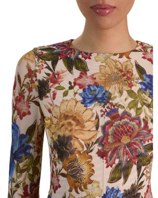 Delora Long Sleeve Flared Mini Dress - thumbnail 3