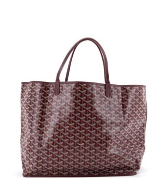  GM Anjou Reversible Tote Coated Canvas