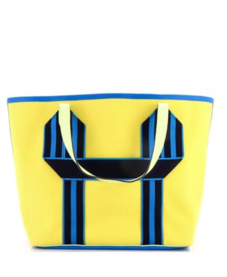 Pursangle Tote Canvas with Leather