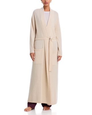 Cashmere Blend Long Robe - Exclusive
