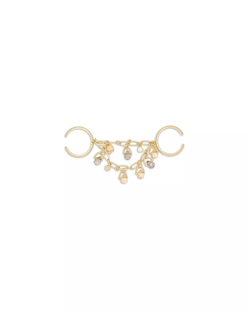 Ramy Brook Brielle Crystal Connected Double Ring