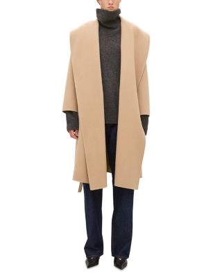 Lux Wool & Cashmere Shawl Collar Coat