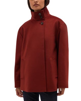 Remi Wool Funnel Neck Jacket