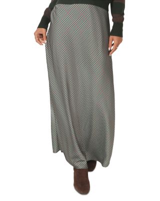Satin Slip Maxi Skirt