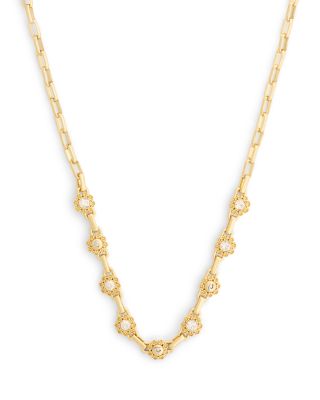 Heirloom Tea Rose Statement Necklace, 16-18" 