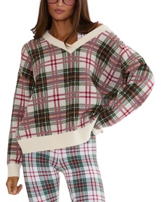 Joey V Neck Relaxed Pullover Sweater