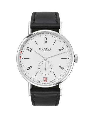 Nomos Tangente 2 Date Watch, 37.5mm In Black