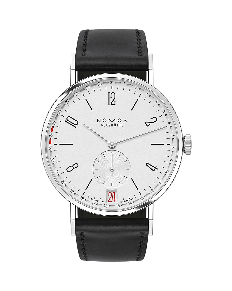 Nomos Tangente 2 Date Watch, 37.5mm In Black