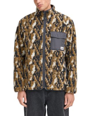 Periscope Camo Sherpa Zip Pocket Jacket
