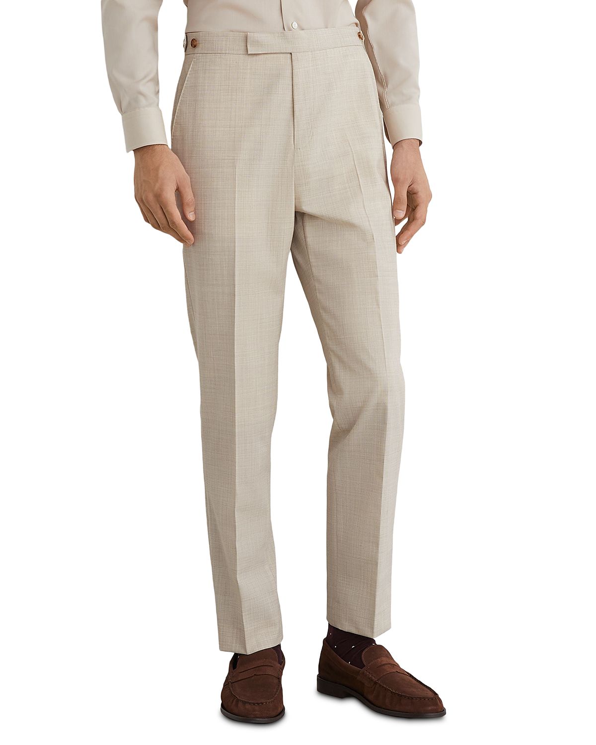 Reiss Vita Wool Blend Classic Fit Suit Trousers