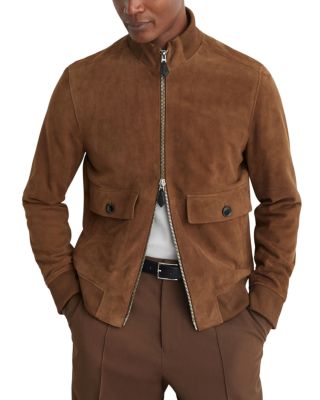 Helliford Suede Bomber Jacket