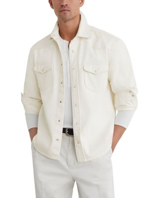 Finley Cotton Press Stud Denim Overshirt