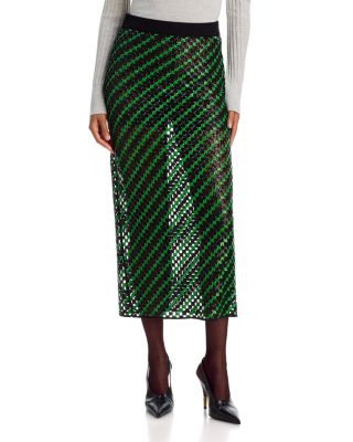 Halene Geo Knit Skirt