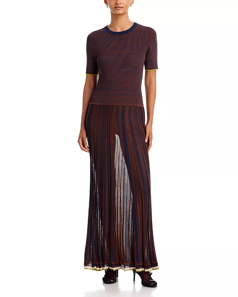Zankov Gago Short Sleeve Maxi Dress