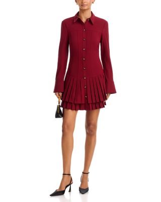 Dalissa Pleated Shirt Dress - thumbnail 2