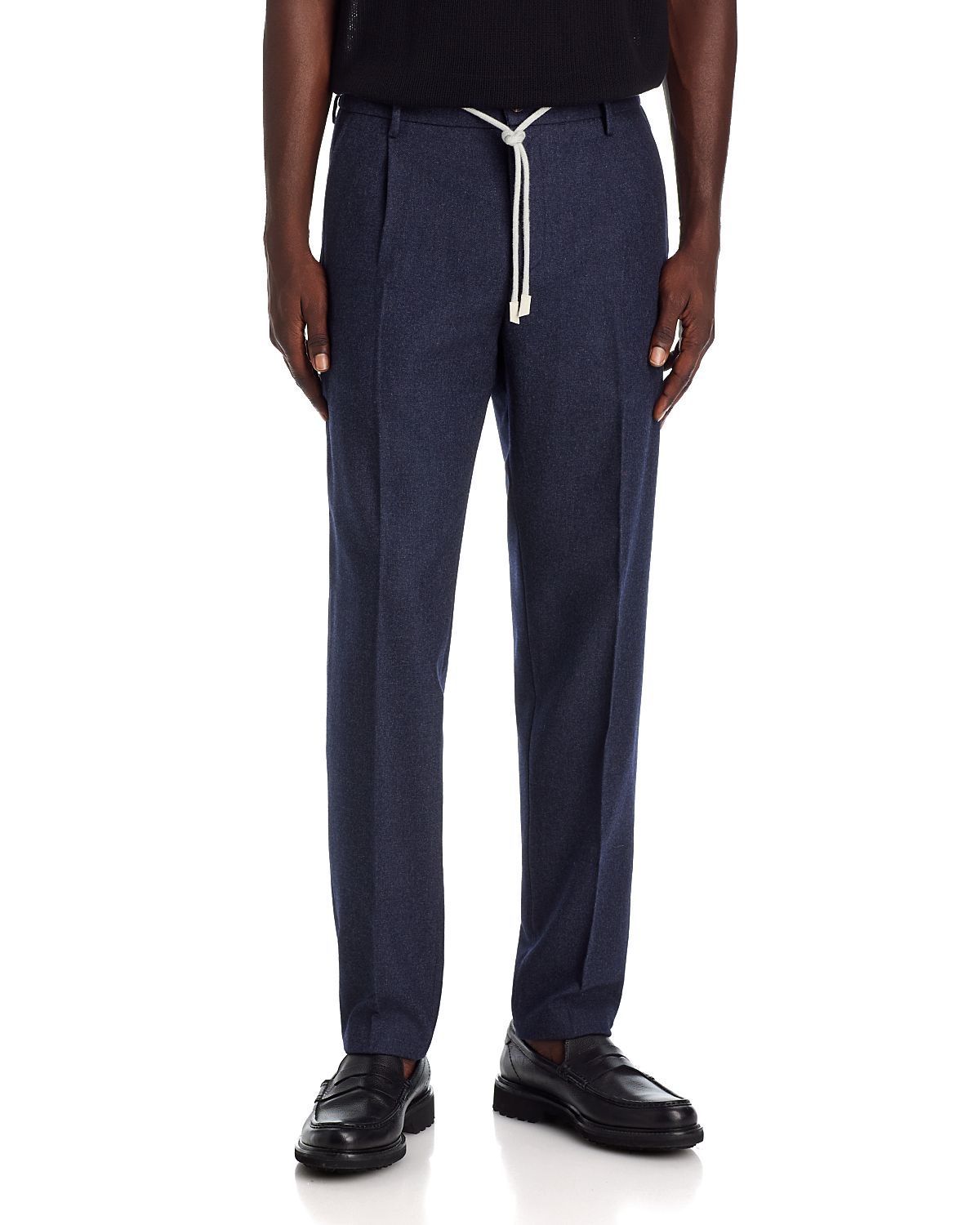 Eleventy Wool & Cotton Cashmere Jogger Pants