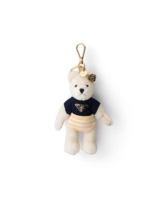  Teddy Bear Key Ring Charm With Metal Ring