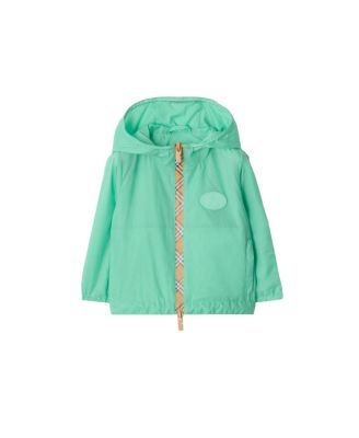 Boys' Checker-tape Nylon Hooded Jacket - Baby, Little Kid