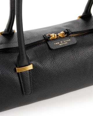 Elmhurst Box Leather Satchel Bag