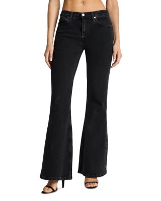 Struttini High Rise Flare Jeans in Backtrack
