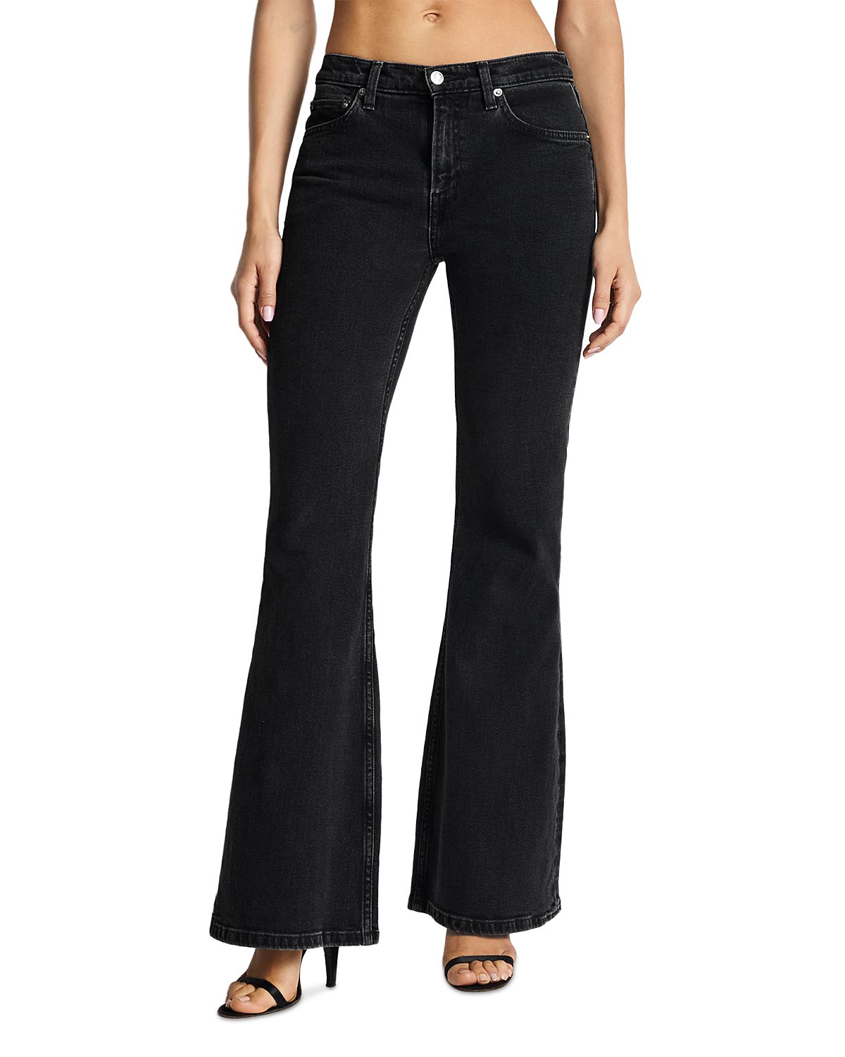 Re/Done Struttini High Rise Flare Jeans