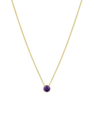 Set & Stones Birthstone Pendant Necklace