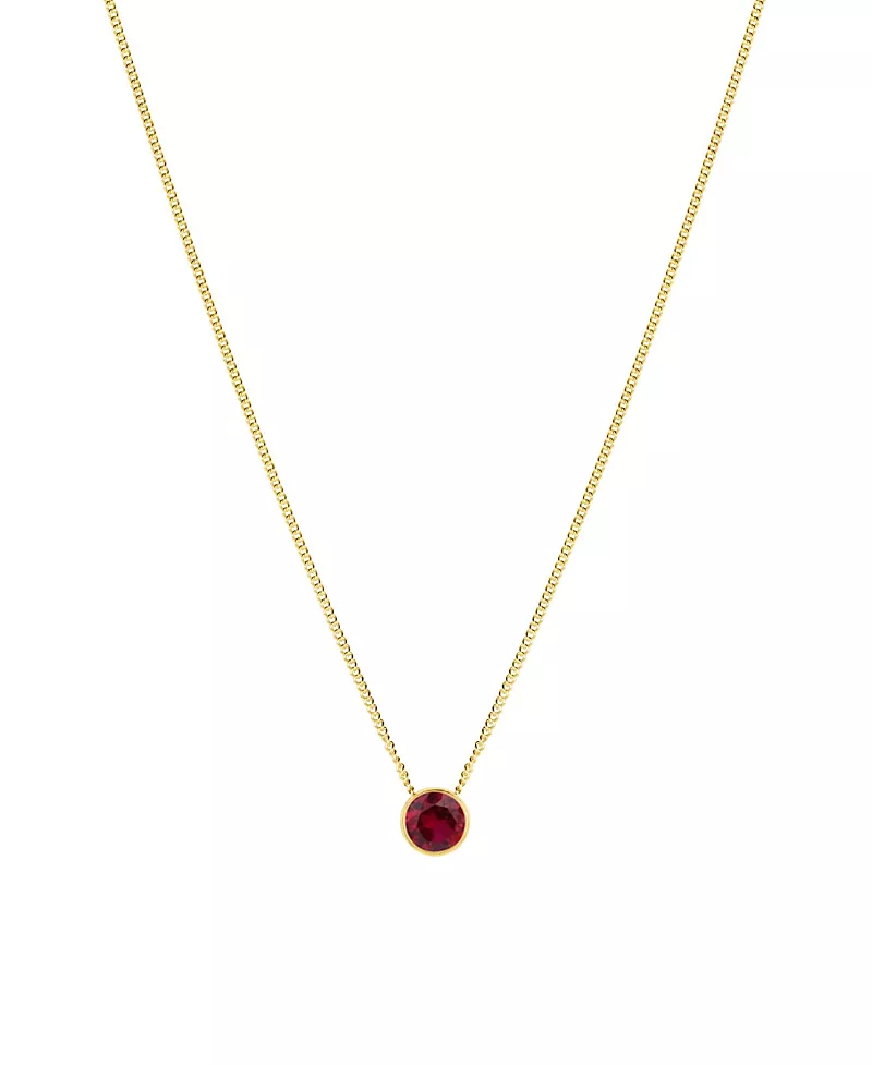 Set & Stones Birthstone Pendant Necklace