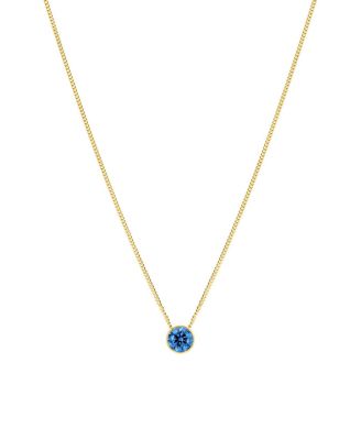 Set & Stones Birthstone Pendant Necklace