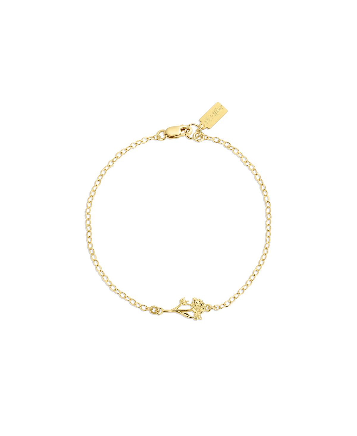 Set & Stones Elsie Birth Flower Bracelet