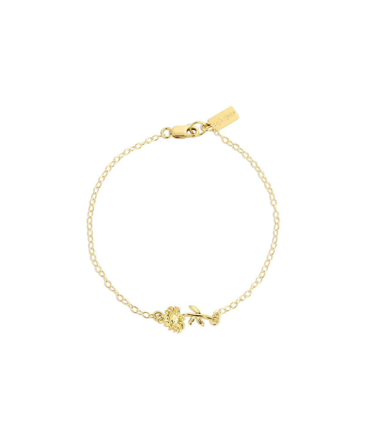 Set & Stones Elsie Birth Flower Bracelet