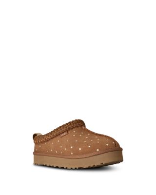 Girls' Tazz Shiny Suede Slippers – Little Kid, Big Kid