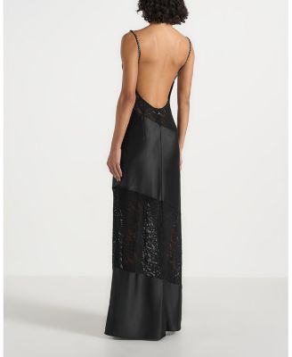 Naya Asymmetric Lace Maxi Dress - thumbnail 6