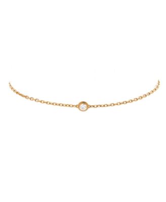 Pre-Owned Cartier Small D'Amour Bracelet 18K Gold and Diamond