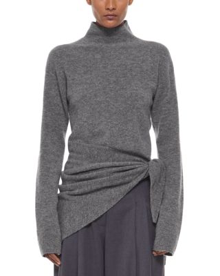 Helmut Lang Wrap Tie Turtleneck Sweater