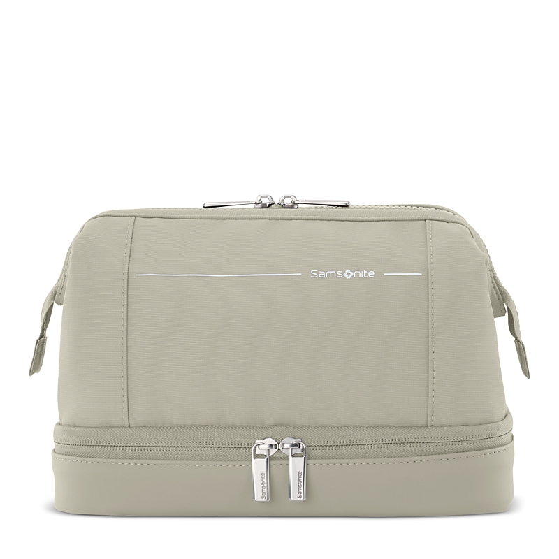 Samsonite Better Than Basic Companion Bags Toiletry Kit In Limestone Grey
