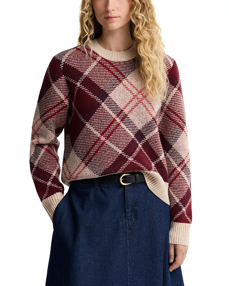 Barbour Stevie Wool Blend Crewneck Sweater