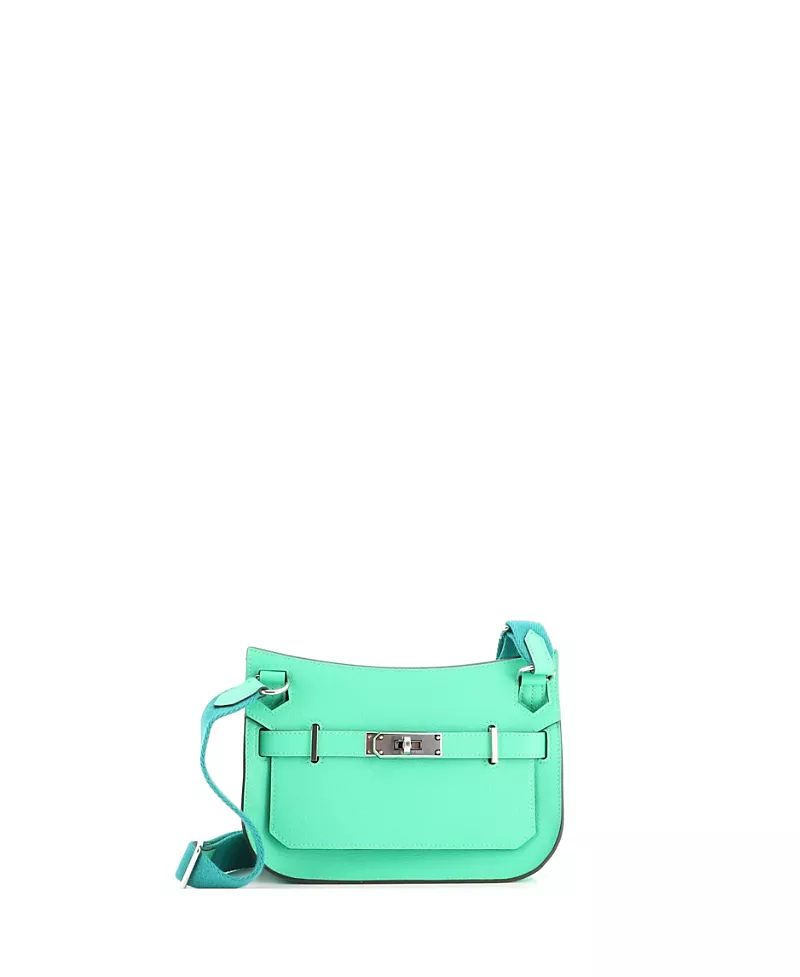 Pre-Owned HERMES Mini Jypsiere Evercolor Leather Crossbody