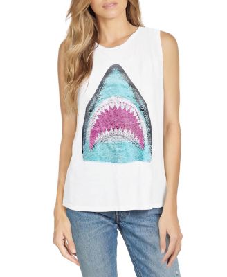  Kel X Crystal Shark Tee