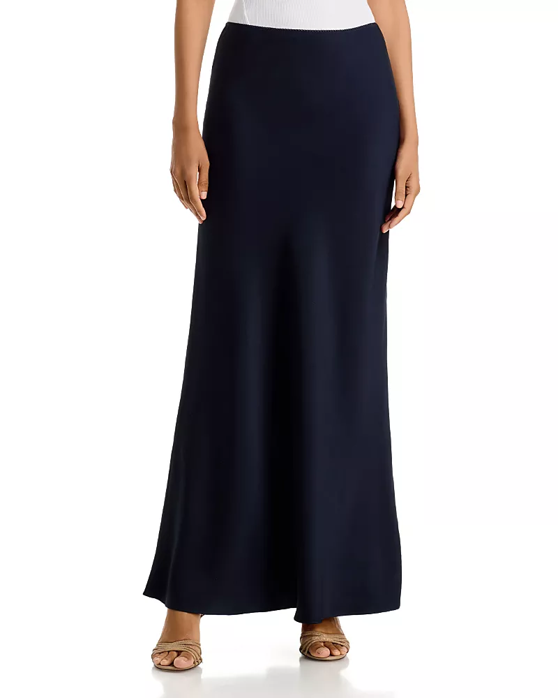 Fabiana Filippi Satin Long Skirt