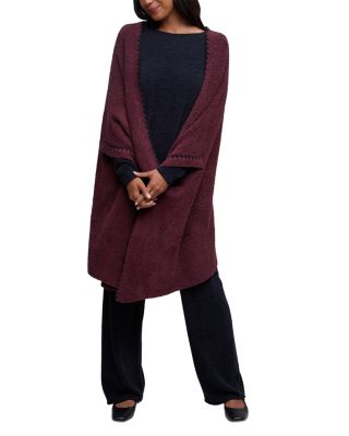 CozyChic Blanket Stitch Wrap