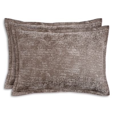 Waffle Tweed King Sham Set - Exclusive