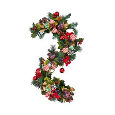 Timeless Tartan 6' Garland	Decor