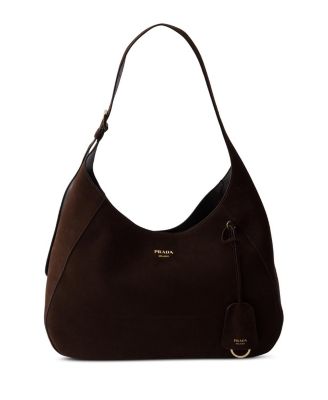 Boogie Large Suede Hobo Bag