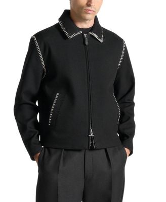 Alex Whipstitch Twill Boxy Jacket
