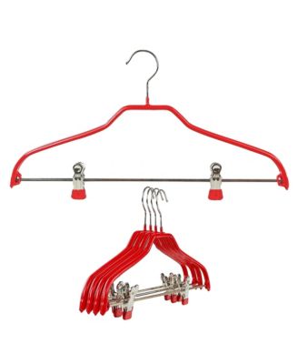  Silhouette Steel Grip Clothing Hanger, Model 40FK, Set of 5