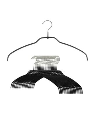 Silhouette Steel Grip Clothing Hanger, Model 42FT, Set of 20